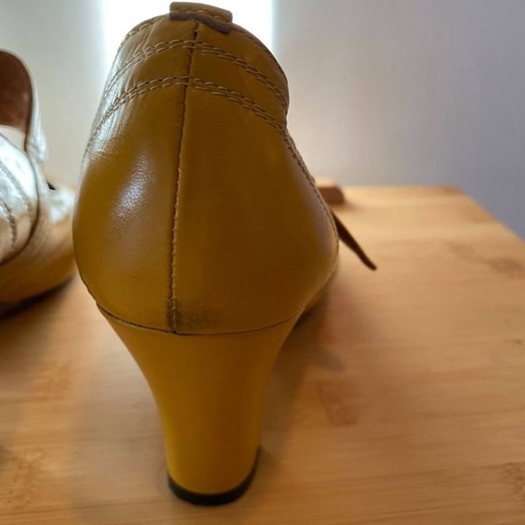 Re-Mix It Girl Shoes Mustard 6 - Picture 3 of 11